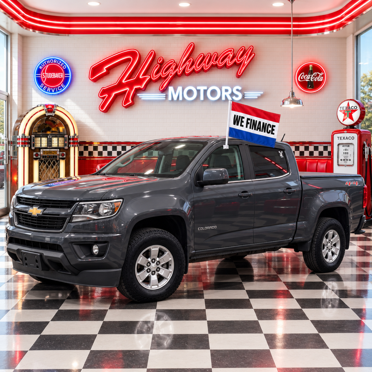 2016 Chevrolet Colorado Work Truck Crew Cab 4WD Short Box